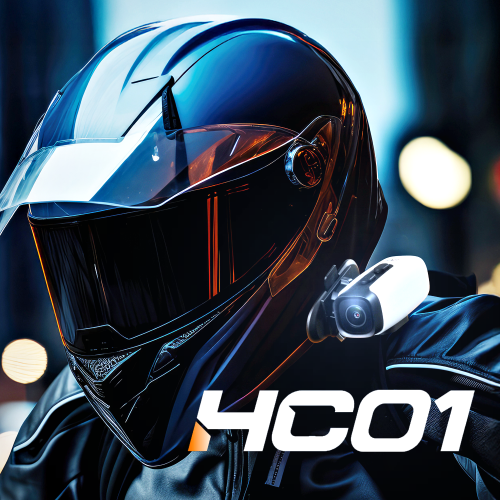 포팩트 HC01 오토바이 자전거 블랙박스 바이크 헬멧 액션캠