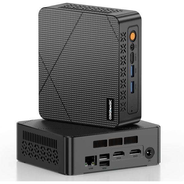 [해외] C3 미니 PC 인텔 코어 i3 5005U 15W 저전력 비즈니스 컴퓨터 8GB RAM 업그레이드 가능 LPDDR 아님 512GB SATA SSD HDMI 2개 USB 3.2