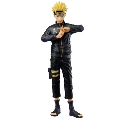 バンプレスト NARUTO -ナルト- 疾風伝 Grandista mastermind うずまきナルト ブラックスタチュアフィギュア