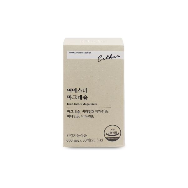 에스더포뮬러 여에스더 마그네슘 850mg x 30정 X 1박스 I W