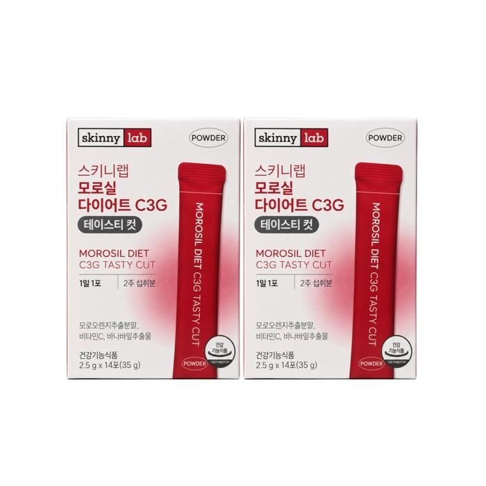 스키니랩 모로실 다이어트 C3G 테이스티컷 이지컷 14포 x 2개