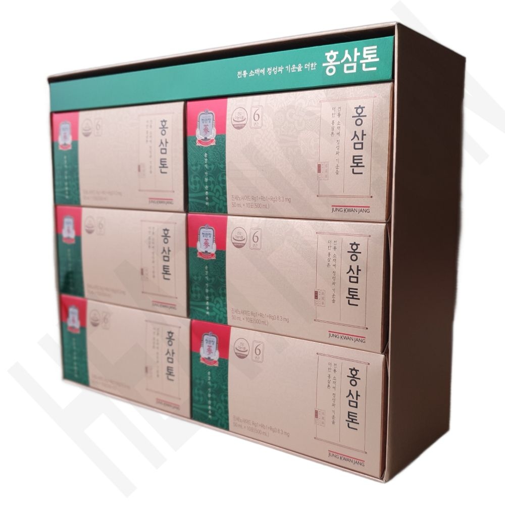 정관장 홍삼톤 50ml 60포/면역력 /피로회복/홍삼톤 마일드 리뉴얼제품