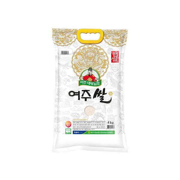 [이쌀이다] 26년 햅쌀 대왕님표여주 히토메보레 4kg