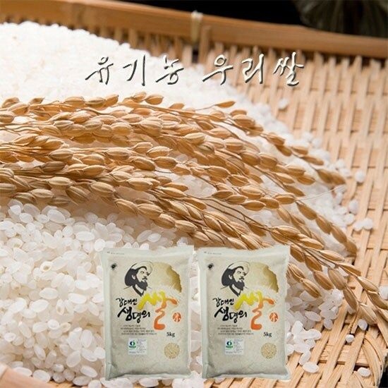 [G][참다올]유기농 강대인생명의쌀 혼합세트 2호(찹쌀백미,찹쌀현미,각5kg)
