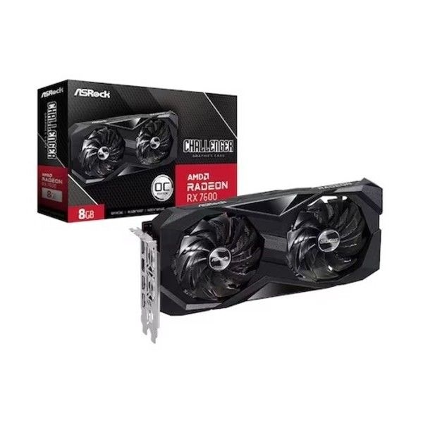 ASRock 라데온 RX 7600 CHALLENGER OC D6 8GB 대원씨티에스 그래픽카드