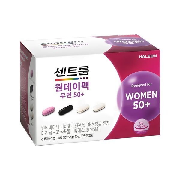 센트룸 원데이팩 우먼 50+멀티비타민 40팩