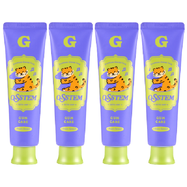 오스템 G 잇몸케어 치약 (120g) 4개