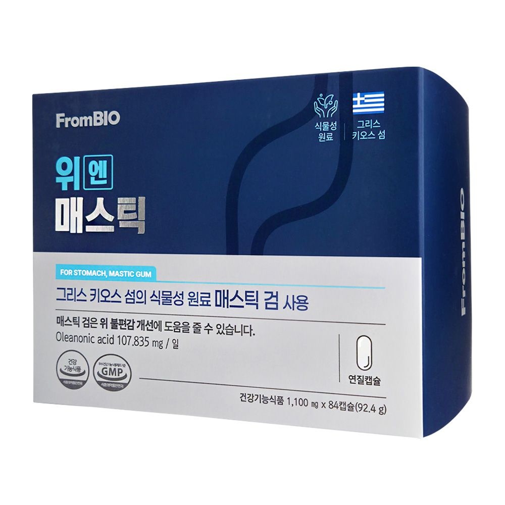 [오늘출발] 프롬바이오 위엔 매스틱 84캡슐 1박스 4주분 매스틱검