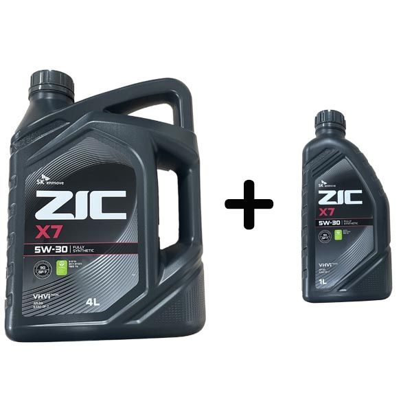 [오늘출발] ZIC X7 5W30 SQ 4L 1개 + 1L 1개