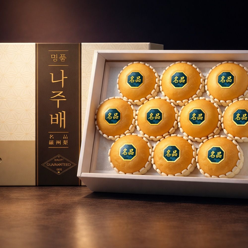 [선물세트][프리미엄] 명품 나주 배 ([선물] 명품 나주 배 세트 5kg(8-10과))