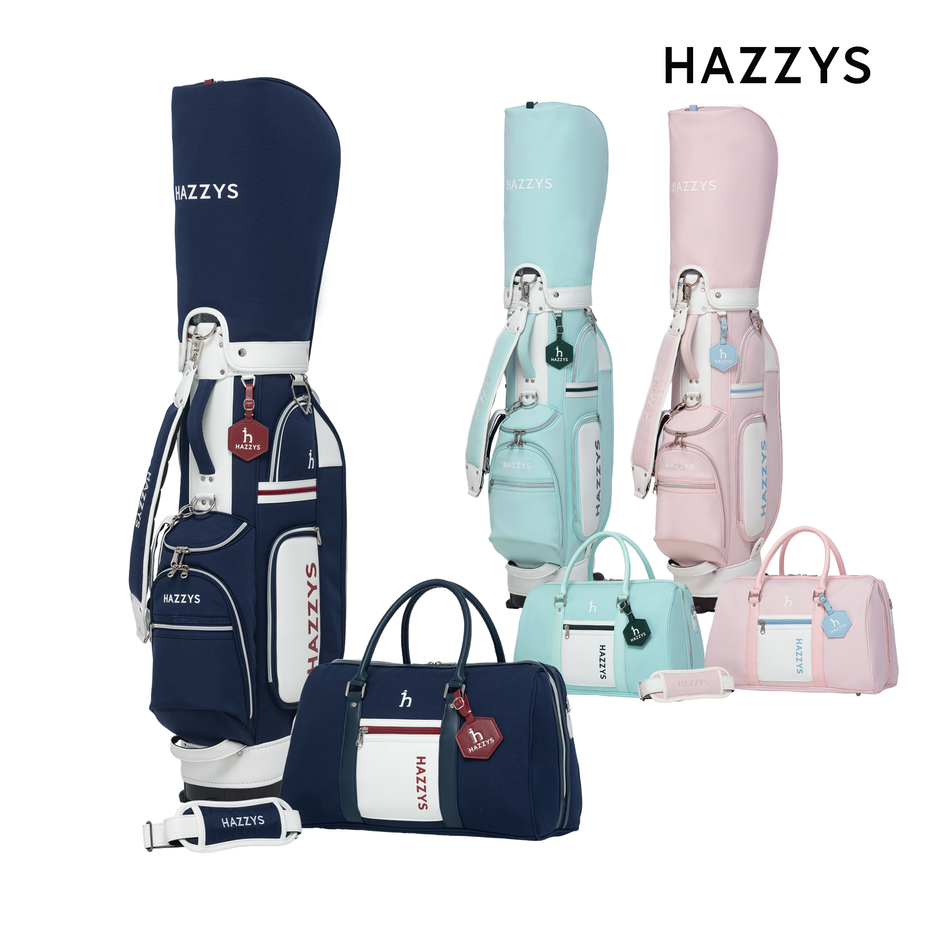 헤지스 골프 헤지스 여성 골프백 세트 HZCB-022L, HZBB-022L