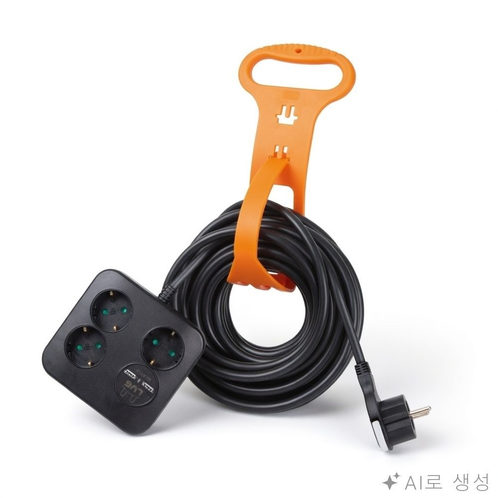 굿픽몰 3구 USB 멀티탭 캠핑코드릴 멀티탭USB 멀티탭연장선