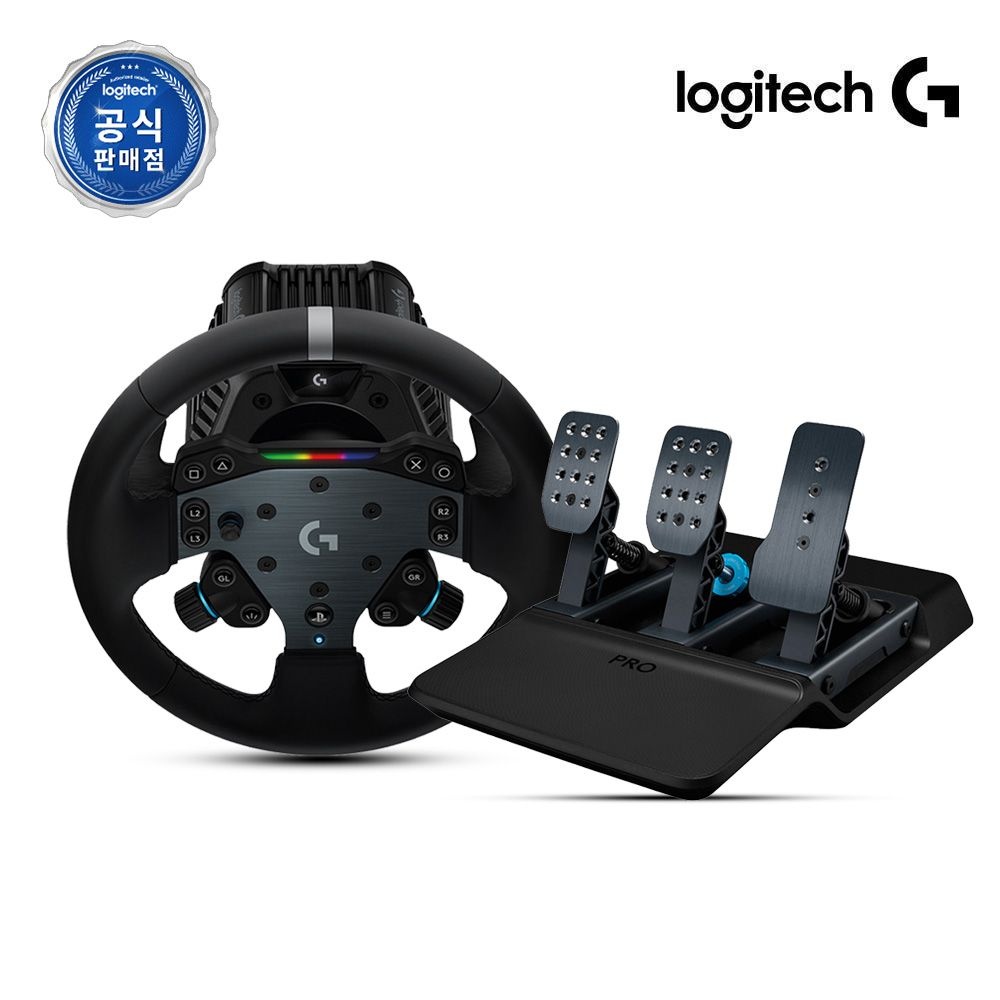 로지텍G 로지텍코리아 로지텍G RS50 다이렉트드라이브 레이싱 휠,PRO 3패달 패키지(PS/PC) PO