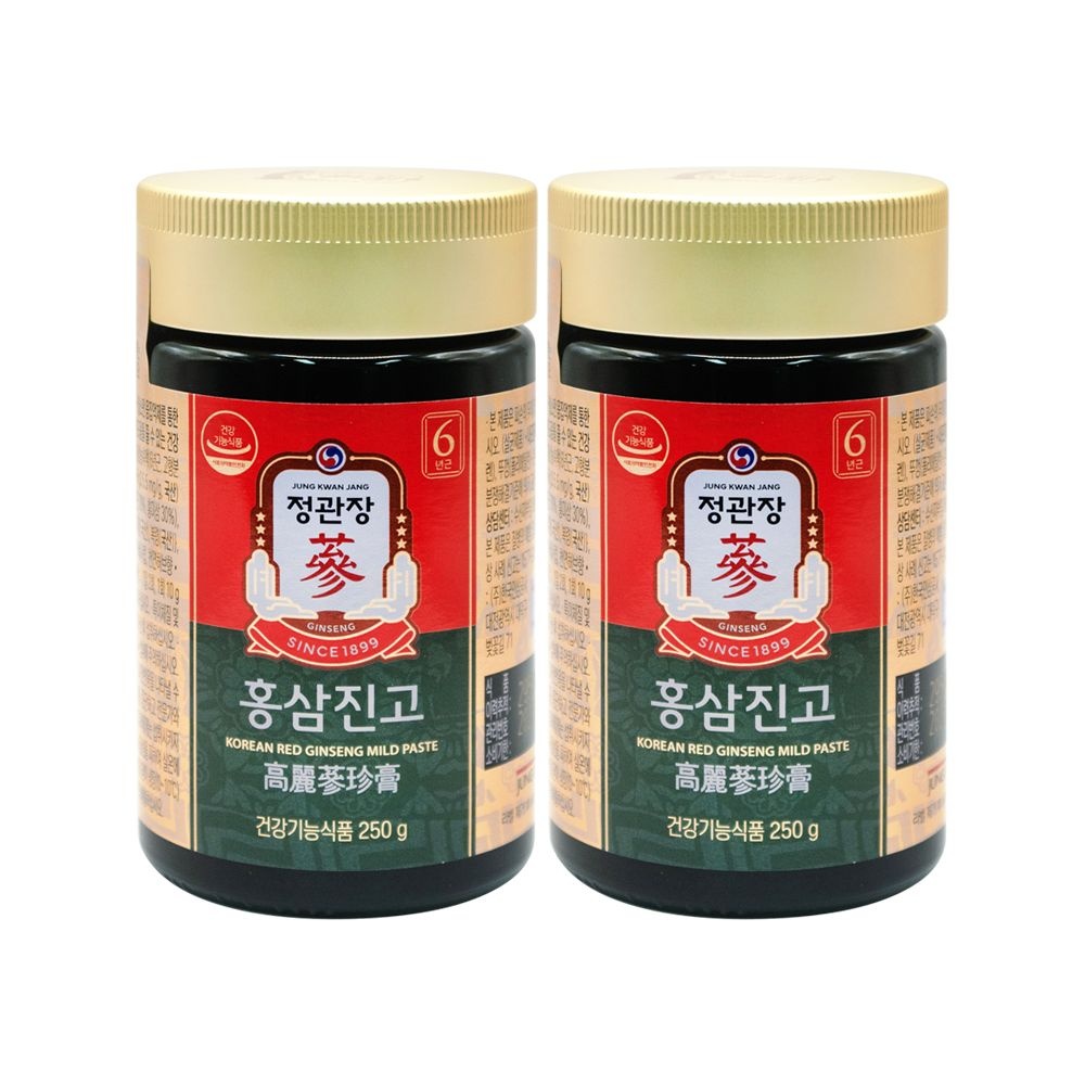 [오늘출발] 정관장 [쇼핑백포함] 정관장 홍삼진고 250g 2개 / WJ [유통기한 27년 12월]