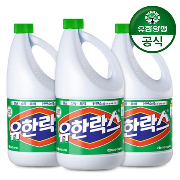 [패션플러스][유한양행][유한양행] 유한락스 후레쉬 2L x 3개