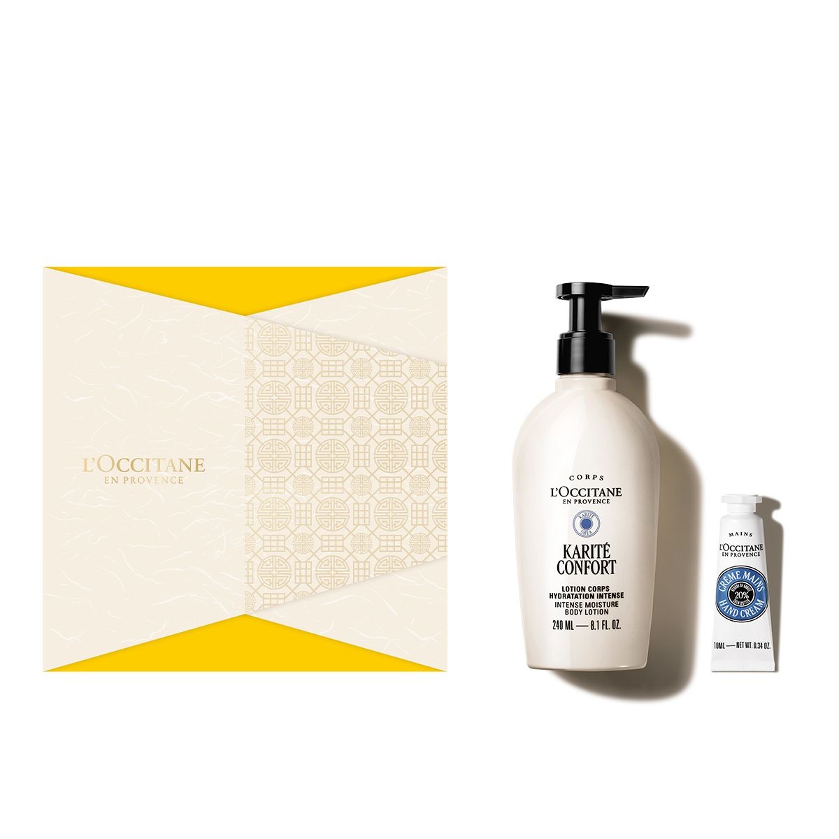 [롯데백화점] 록시땅 [기프트] 시어 버터 바디 로션 240ml 세트 (카리테 콩포르)(+디럭스 1종)