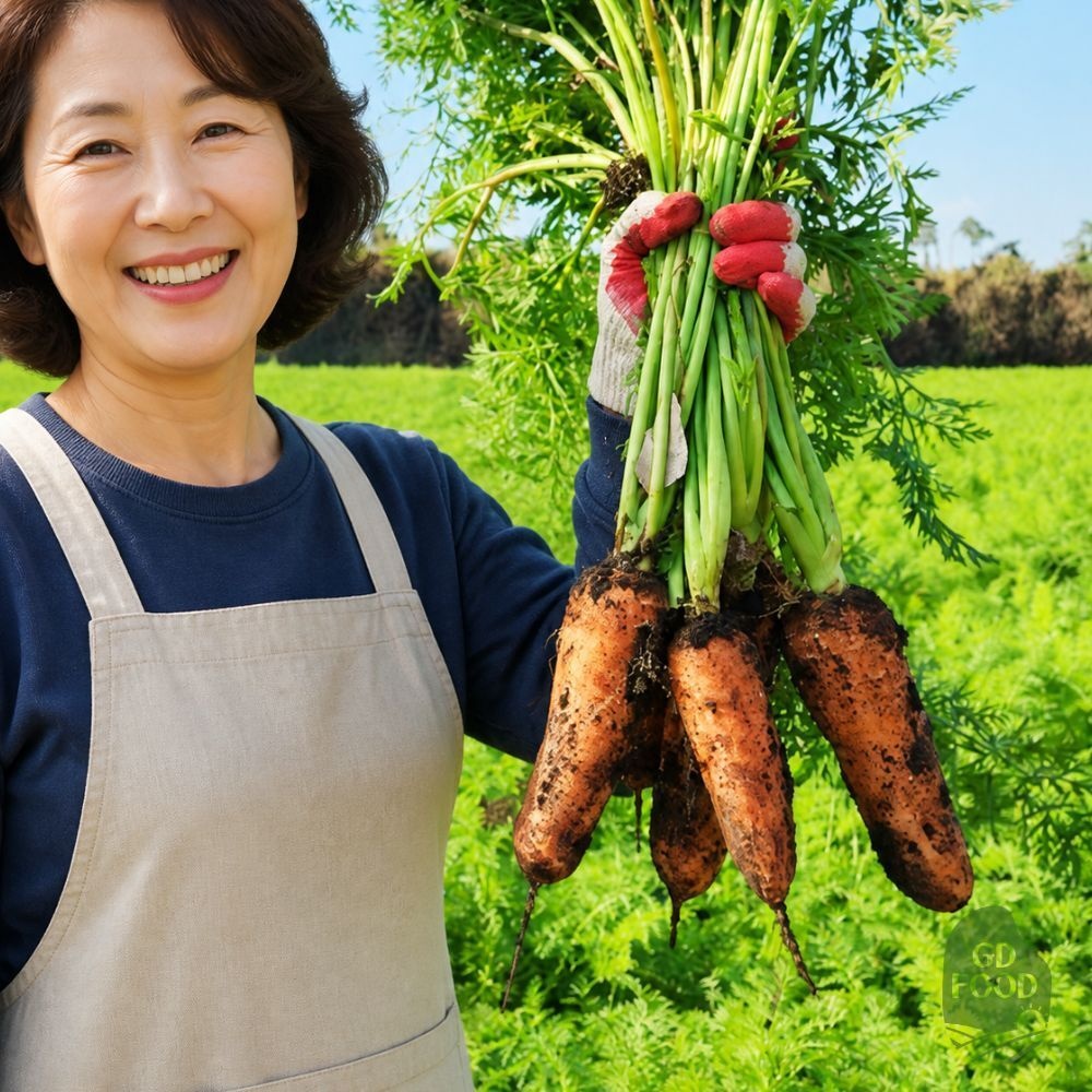[오늘출발] 건담농수산 당근 10KG 혼합과 못난이 흑 제철