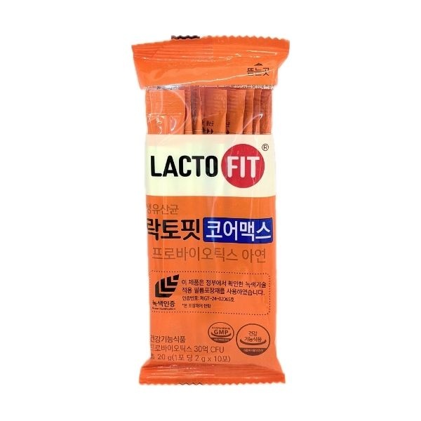종근당건강 생유산균 락토핏 코어맥스 2g x 10포 1개 - WAO -