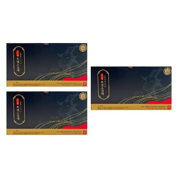 김소형 유황을 먹고자란 흑염소진액 70ml x 30개 x 3박스 -A...