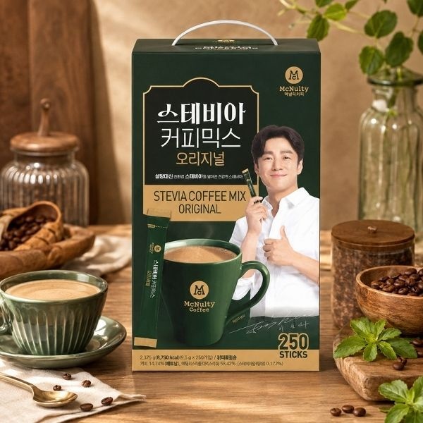 맥널티 오리지널 스테비아 커피믹스9.5g x 250입
