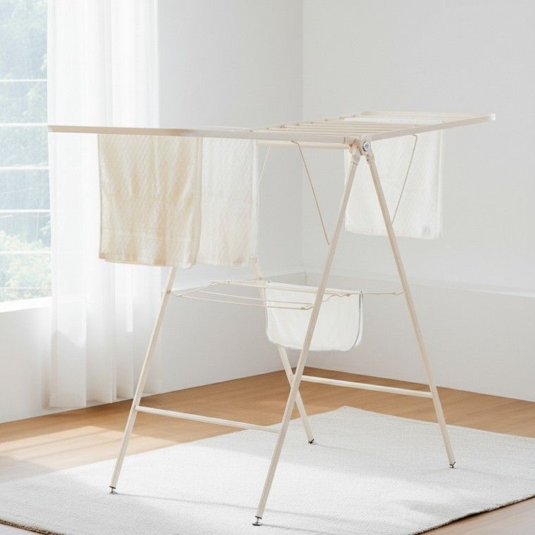 메이킹디자인포유 대용량 이불 빨래건조대 높이조절식 접이형 프리미엄 건조대