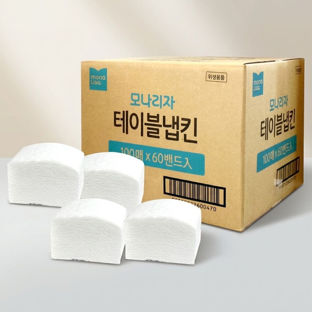 모나리자 네프킨 6000매 테이블 넵킨
