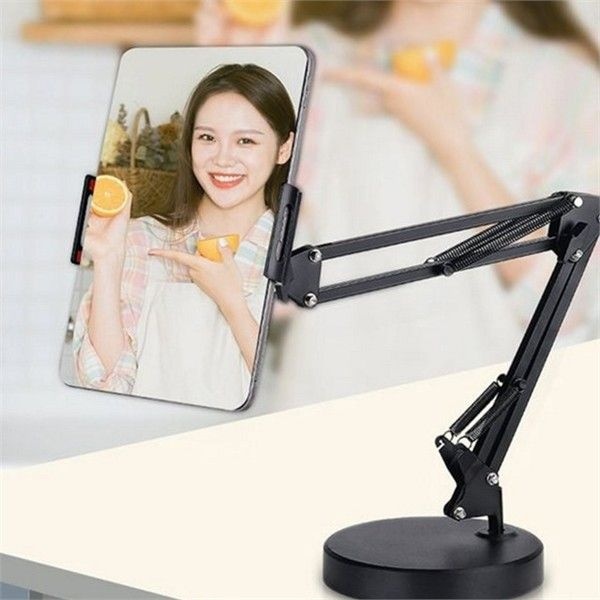 거치대 자바라 거치대 탁상용 침대 자바라 휴대폰 누워서 다용도 메탈 데스크탑 테블릿 폴더블 태블릿 책상