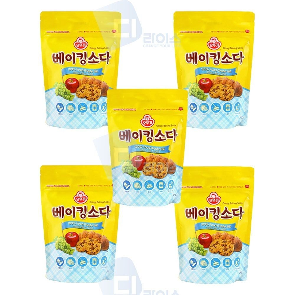 오뚜기 베이킹소다 400g 5개 홈베이킹 세척 살균 청소