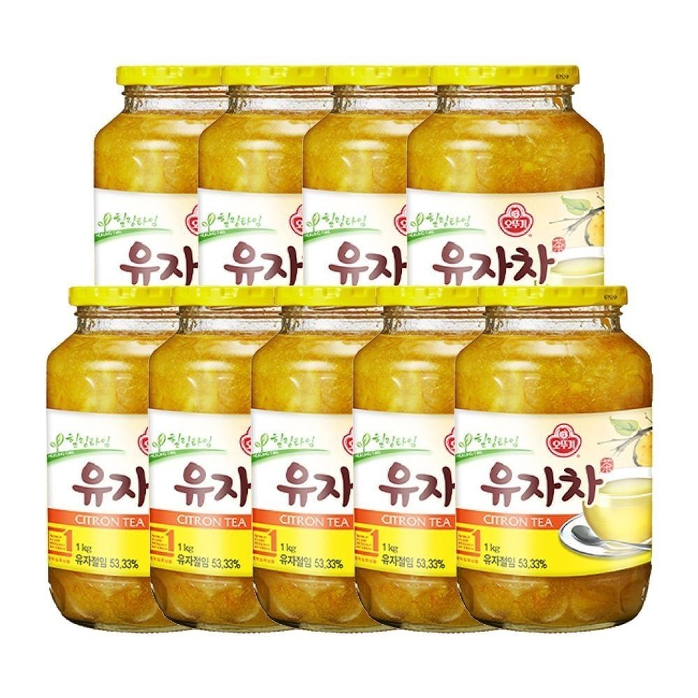 유자차 1KG 9개