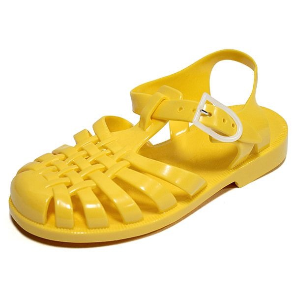 [패션플러스][메듀즈]메듀즈 SUN 201 샌들 쥰 여성 젤리슈즈 아쿠아 신발 JAUNE