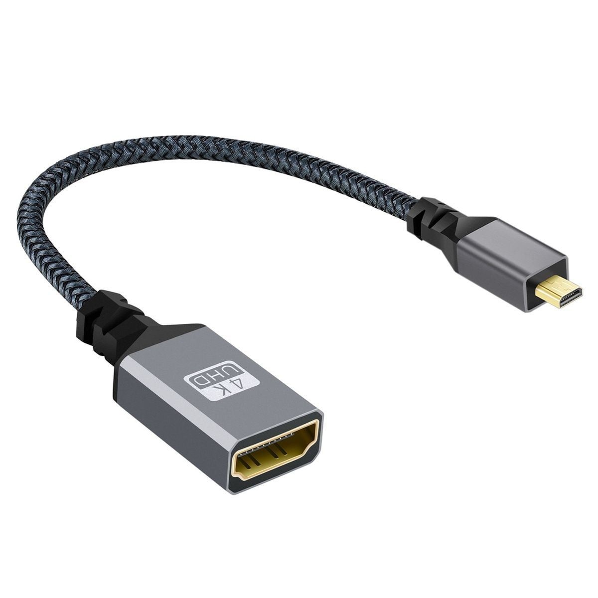 레알몰 HDMI to Micro HDMI 젠더 4K 노트북 포터블 모니터