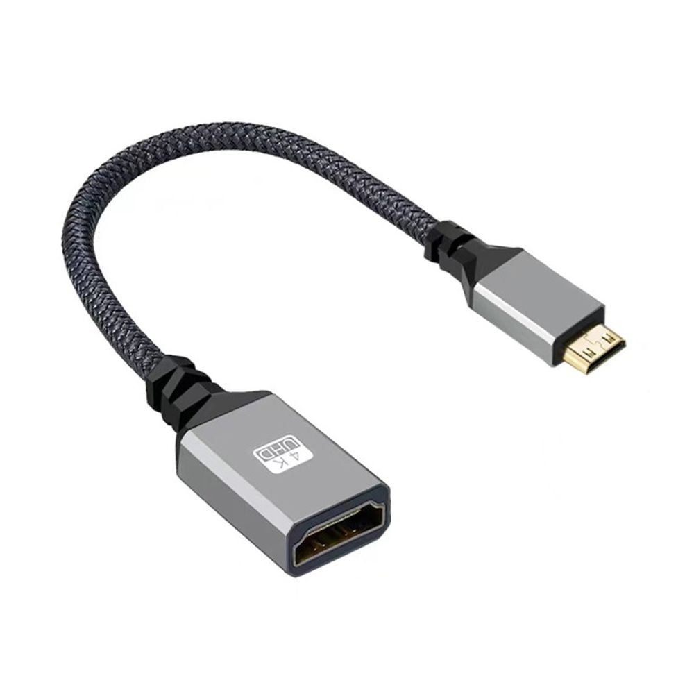 레알몰 HDMI to Mini HDMI 젠더 4K 노트북 포터블 모니터