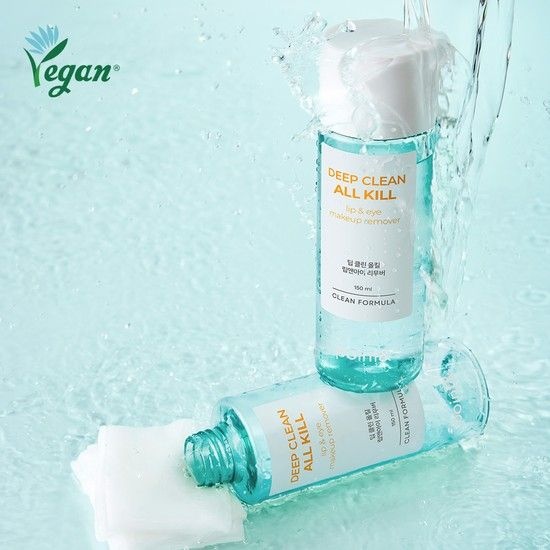 앤] point& 비건 저자극 딥클린 올킬 립앤아이 메이크업 리무버 150ml X 2개