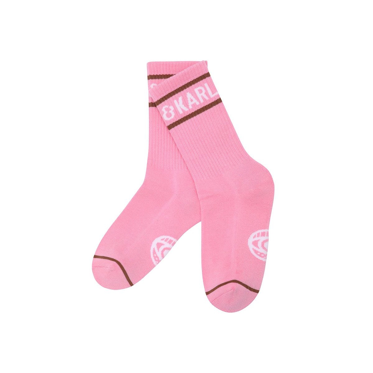 [롯데백화점] 크랙앤칼 여성 레터링 포인트 중목양말  C263LAS754 PINK