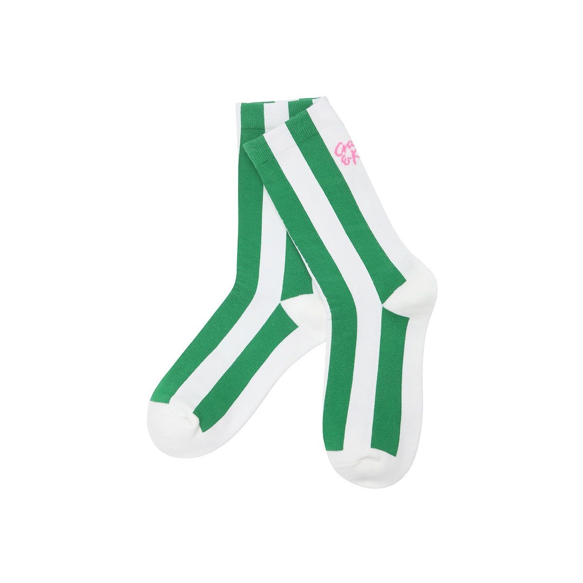 [롯데백화점] 크랙앤칼 여성 컬러 블로킹 중목양말  C263LAS752 GREEN LE1222424552
