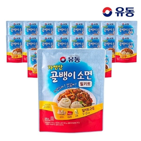 [유동] 골뱅이 소면 밀키트 320g x20개
