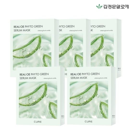 김정문알로에 [김정문알로에] 라센스 로에 큐어 피토그린 세럼 마스크(50매)