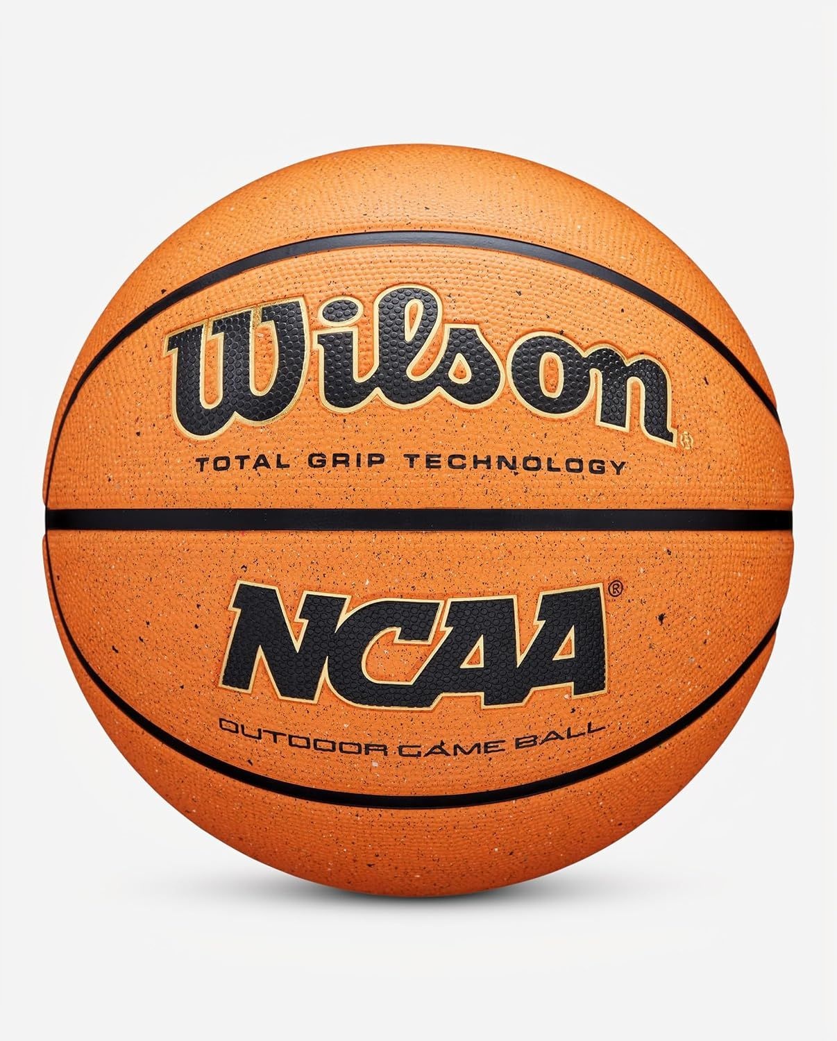 [해외] 윌슨 NCAA 야외 경기용 농구공 - 오렌지, 사이즈 6 및 7