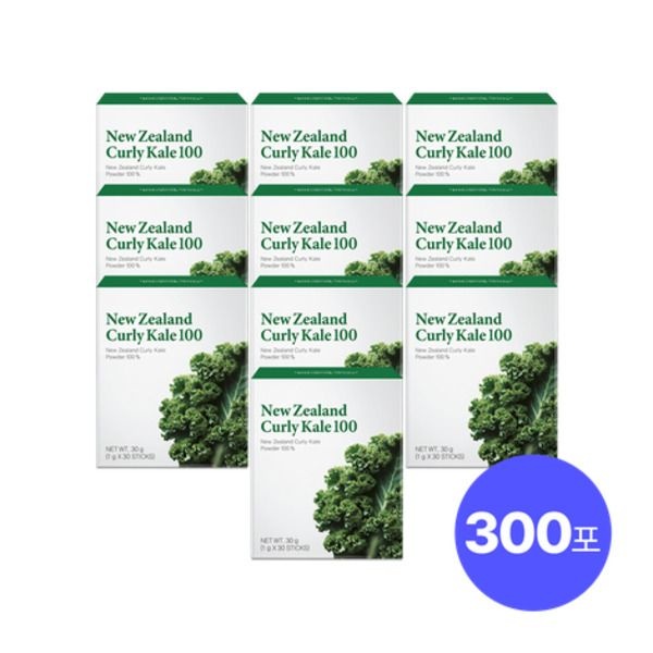 [패션플러스][드시모네]뉴질랜드 컬리케일 100 10박스(300포).
