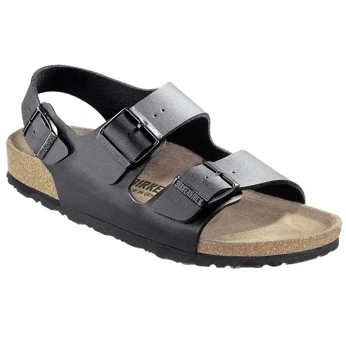 버켄스탁 Conti BIRKENSTOCK SANDALI UOMO MILANO 034793NERO