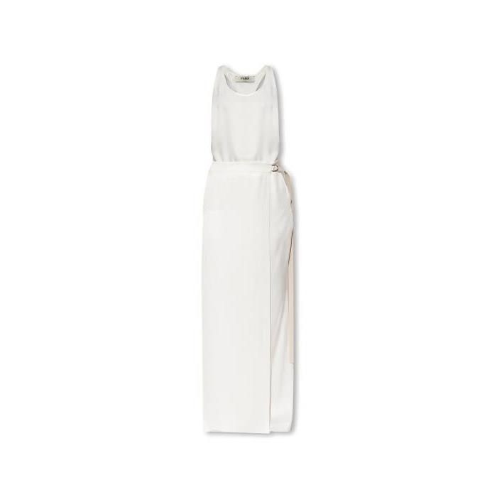 펜디 26 FW 펜디 슬리브리스 새틴 점프수트 F0ZNM FDC670ANQZ