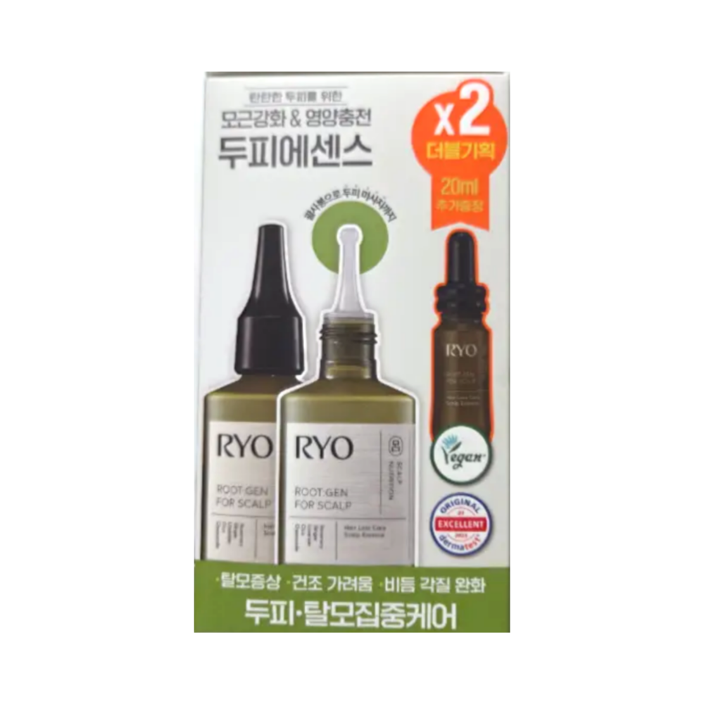 고려은단 려 루트젠 탈모증상케어 두피에센스 80ML 2개 (+에센스 20ML증정)