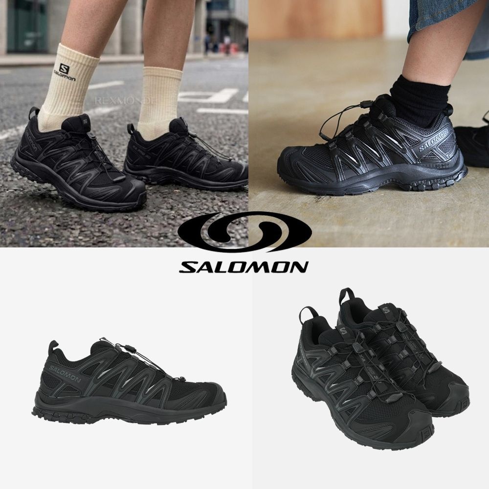 살로몬 XA 프로 3D 블랙 마그넷 스니커즈 L41617400