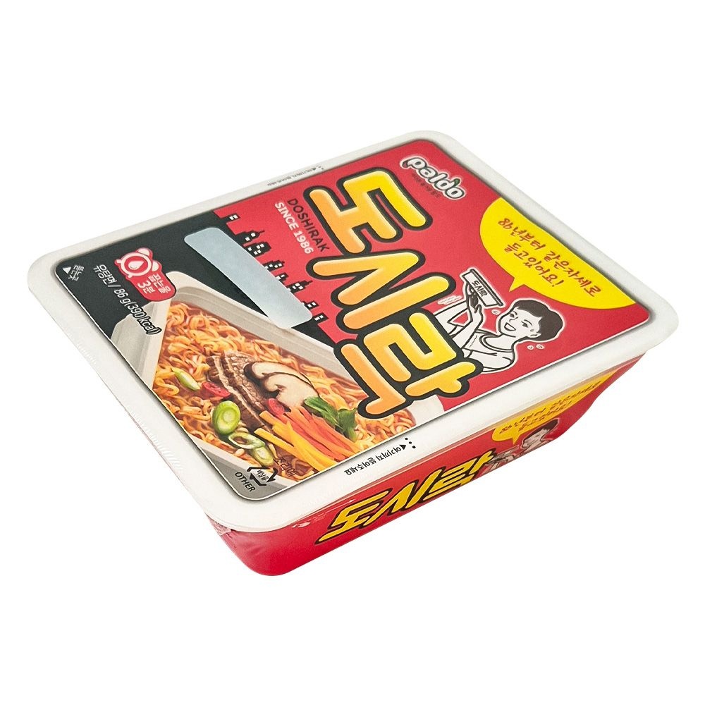 팔도 대용량 박스 팔도 도시락 86g 24입