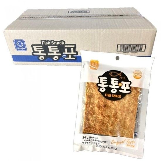 한진식품 통통어포 오리지널 24g 30개 (10076407)