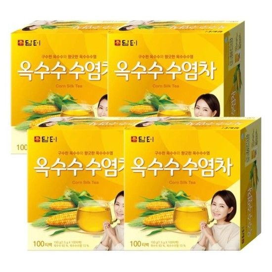 [담터] 담터 옥수수 수염차 티백 100개입 4개 (15924656)