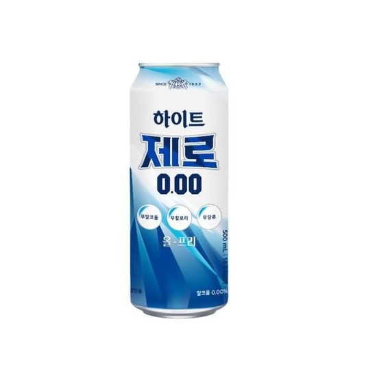 [하이트진로] 진로 하이트 제로 500ml 12개 (10453020)