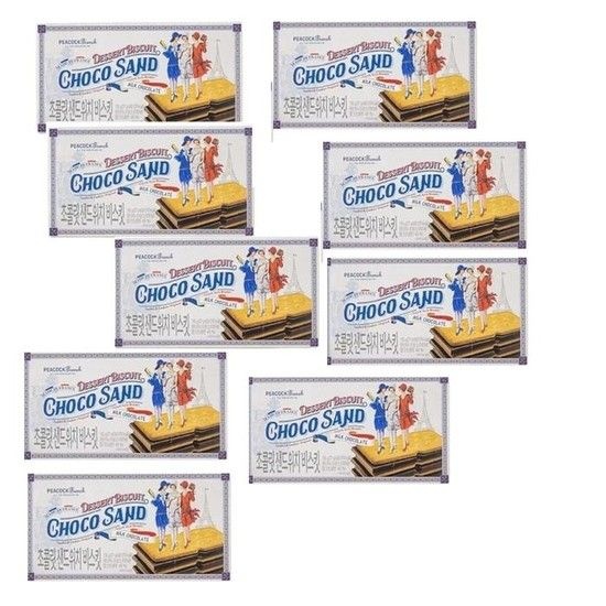 피코크 초콜릿 샌드위치 비스킷 135g x 9 (41035127)