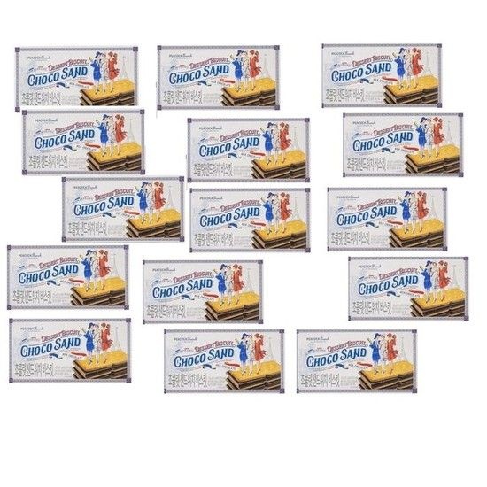 피코크 초콜릿 샌드위치 비스킷 135g x 15 (41035139)
