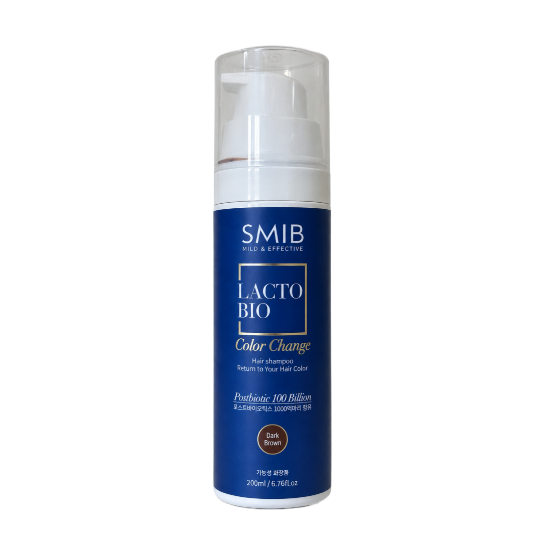 스미브 락토바이오 염색샴푸 다크브라운 200ml x 1개